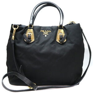 Prada Tessuto convertible tote black